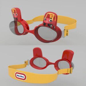 NEW Little Tikes Cozy Coupe 3D Swim Goggles by PoolCandy - Red Car Design